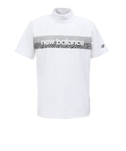 ニューバランス（new balance）ゴルフウェア モックネック 半袖シャツ 012-6166011-030
