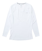 アンダーアーマー（UNDER ARMOUR）ゴルフ アイソチル フィッティド ロングスリーブ Vネックシャツ 1384824 100