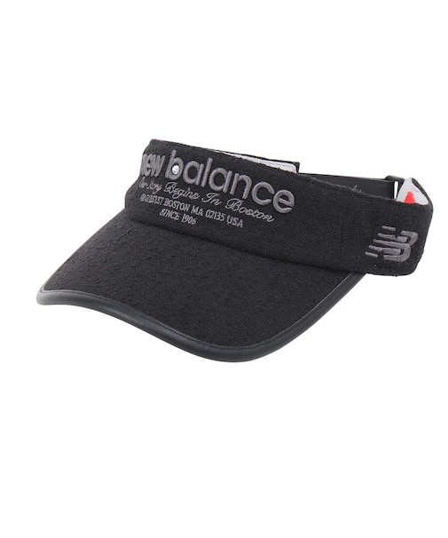 ニューバランス（new balance）帽子 サマーツイード バイザー 012-6187515-010