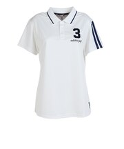 アディダス（adidas）ゴルフウェア アシンメトリーストライプス シャツ OGH90-KM0854 W