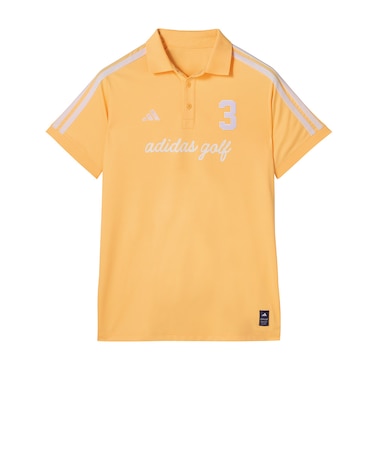 アディダス（adidas）ゴルフウェア 接触冷感 ワーディング 半袖シャツ OGH92-KM0869 YEL