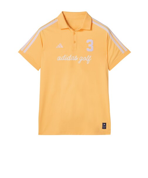 アディダス（adidas）ゴルフウェア 接触冷感 ワーディング 半袖シャツ OGH92-KM0869 YEL
