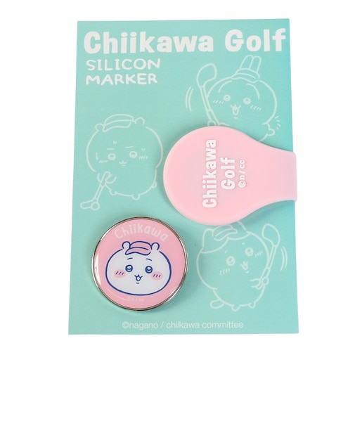 ゴルフ クリップマーカー ちいかわ 2508-CK127 PNK