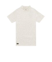 プーマ（PUMA）レディース ゴルフ PB グラフィック モックネック 半袖 シャツ 638074-04