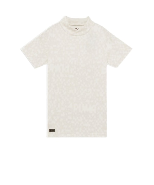 プーマ（PUMA）レディース ゴルフ PB グラフィック モックネック 半袖 シャツ 638074-04