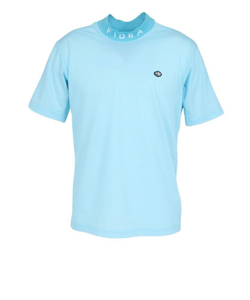 フィドラ（FIDRA）ゴルフ 半袖 モックネックシャツ FD5RTG09 SAX