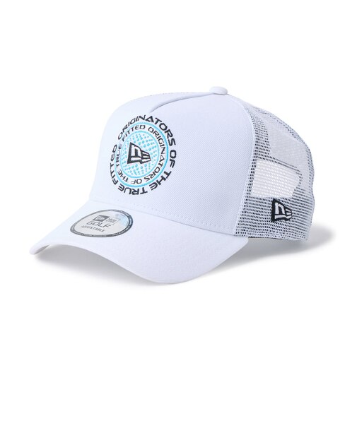 ニューエラ（NEW ERA）帽子 9FORTY A-Frame トラッカー サークルロゴキャップ 14747295