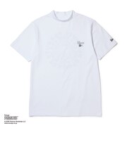 ニューエラ（NEW ERA）ゴルフウェア ミッドネック 半袖Tシャツ ビンテージピーナッツ サークルロゴ 14865850
