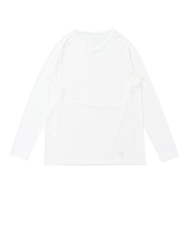 トミーアーマー（Tommy Armour）冷感長袖Vネックシャツ TAGC26SSCA002 WHT