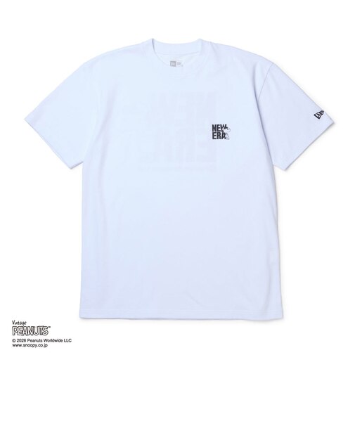 ニューエラ（NEW ERA）ゴルフウェア 半袖 コットン Tシャツ Vintage ピーナッツ 14865843
