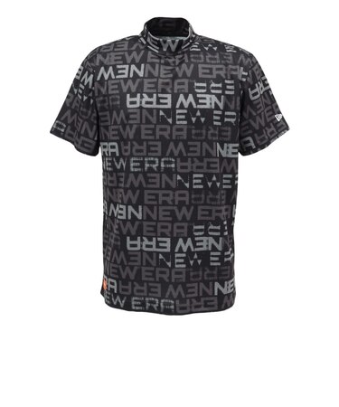 ニューエラ（NEW ERA）モックネック ゴルフ MDNK STNCL 半袖Tシャツ BK 15124823