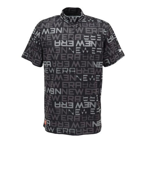 ニューエラ（NEW ERA）モックネック ゴルフ MDNK STNCL 半袖Tシャツ BK 15124823
