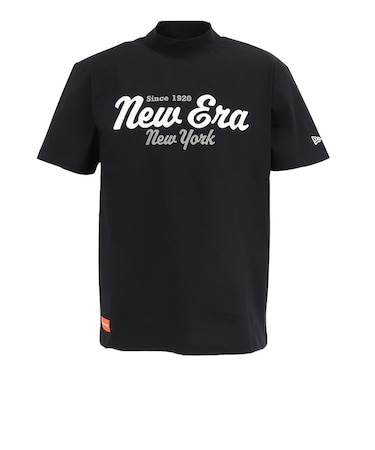 ニューエラ（NEW ERA）モックネック ゴルフ UTLTY MDNK 半袖Tシャツ BK 15124820