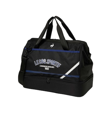 ルコックスポルティフ（lecoqsportif）二層式大開口ボストンバッグ シューズ収納対応 LG6SBB00M BK00