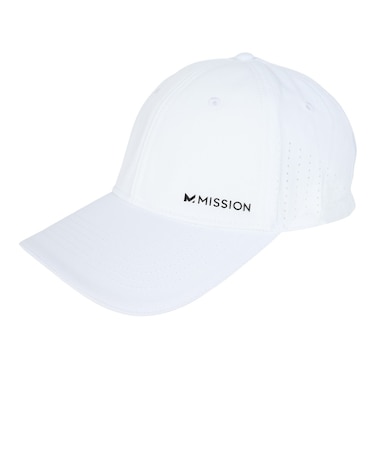 ミッション（MISSION）帽子 キャップ クーリング ベンテッドハット White