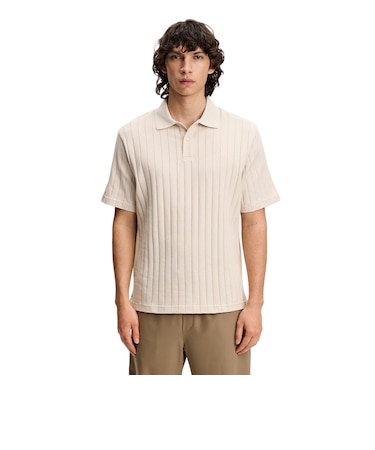 J.LINDEBERG（J.LINDEBERG）ゴルフウェア Simon ストライプ ポロシャツ 077-25345-26SS-006