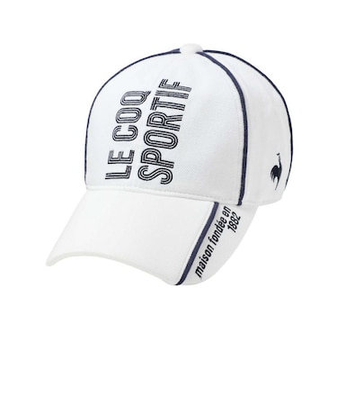 ルコックスポルティフ（lecoqsportif）帽子 ヘッドクーラー付きキャップ LG6SCP10M WH00
