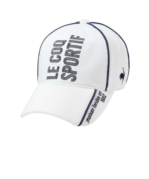 ルコックスポルティフ（lecoqsportif）帽子 ヘッドクーラー付きキャップ LG6SCP10M WH00