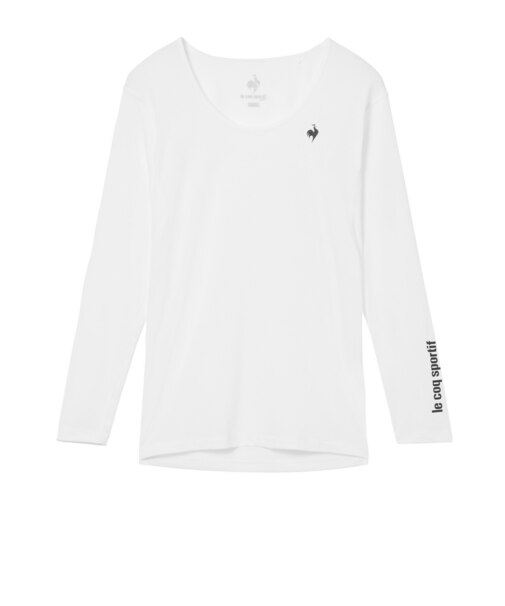 ルコックスポルティフ（lecoqsportif）Uネックメッシュインナーシャツ LG6SUD01M WH00