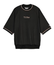 マンシング（MUNSING）ゴルフ 半袖 ボギーマン モックネックシャツ MU6SHS11M BK00