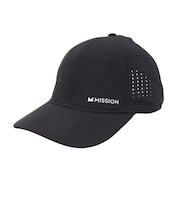 ミッション（MISSION）帽子 クーリング ベンテッドハット Black