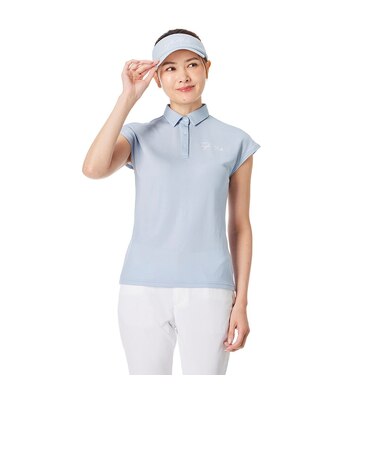 テーラーメイド（TAYLORMADE）ゴルフウェア T-ICE キャップスリーブポロシャツ M24276-TL827