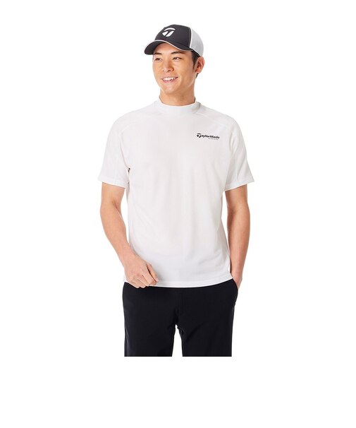 テーラーメイド（TAYLORMADE）ゴルフ 半袖 T-ICE T-AIRソークール半袖モックネックシャツ M24107-TL774