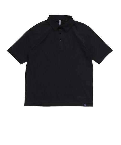 シルバースコット845（SILVERSCOTT845）ゴルフウェア 冷感ナイロンメッシュポロシャツ SS26SST011 BLK