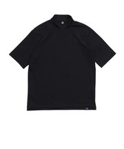 シルバースコット845（SILVERSCOTT845）ゴルフ 半袖 冷感ナイロンメッシュ モックネックシャツ SS26SST010 BLK