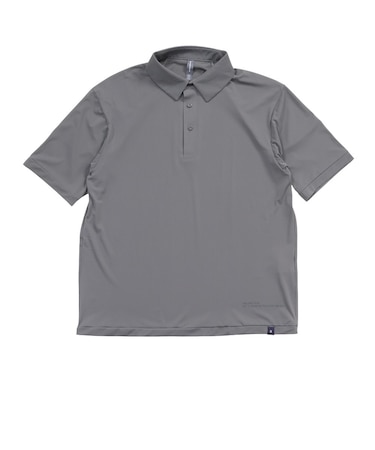 シルバースコット845（SILVERSCOTT845）ゴルフウェア 冷感ナイロンメッシュポロシャツ SS26SST011 GRY