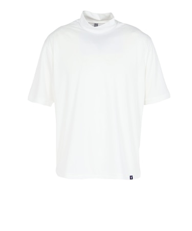 シルバースコット845（SILVERSCOTT845）ゴルフ 遮熱冷感 半袖モックネックシャツ SS26SST008 WHT