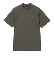 ROSASEN（ROSASEN）ゴルフ ディンプルメッシュ半袖モックネックシャツ 044-25545-26SS-027