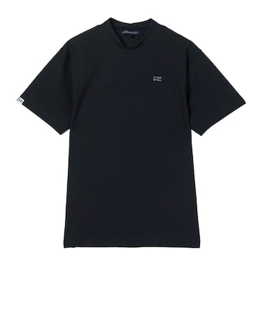 ROSASEN（ROSASEN）ゴルフ ディンプルメッシュ半袖モックネックシャツ 044-25545-26SS-019