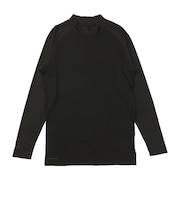 ハーレー（HURLEY）PHANTOM ポリプロピレン コールドメッシュ インナー モック ロングスリーブシャツ MGIW26110P-BLK