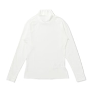 ハーレー（HURLEY）ゴルフ PHANTOM ポリプロピレン コールドメッシュ インナー モック ロングスリーブシャツ 長袖 WGIW26124P-WHT