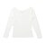 ハーレー（HURLEY）PHANTOM ポリプロピレン コールドメッシュ インナー ユーネック ロングスリーブシャツ WGIW26125P-WHT