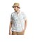 マンシングウエア（MUNSINGWEAR）ゴルフウェア Sunscreen NIR 高通気ミネアポリス総柄半袖ポロシャツ MG6SHS46M WH00