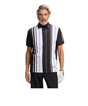 ジェイリンドバーグ（J.LINDEBERG）ゴルフウェア 30Y Tour Tech Striped 半袖ポロシャツ 071-25640-26SS-019
