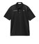 ルコックスポルティフ（lecoqsportif）ゴルフウェア 吸汗速乾 メッシュ調 ワイドシルエット 半袖ポロシャツ LG6SHS13M BK00