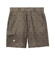 ルコックスポルティフ（lecoqsportif）ゴルフウェア 吸汗速乾 モノグラム柄 ショートパンツ LG6SHP03M KH00