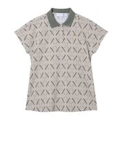 ルコックスポルティフ(lecoqsportif)ゴルフウェア SUNSCREEN NIR Aラインシルエット 半袖ポロシャツ LG6SHS08L GY00