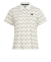アディダス（adidas）ゴルフウェア CCシーズナルプリント AOP 半袖ポロシャツ OGV40-KM3446 W/GRY