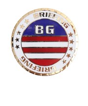 ブリーフィング（BRIEFING）ゴルフ小物 EM BG FLAG MEDAL マーカー BRG261G31-091