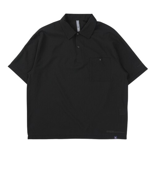 シルバースコット845（SILVERSCOTT845）ゴルフウェア 軽量高通気 半袖シャツ SS26SST006 BLK