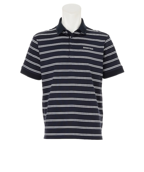 ブリーフィング（BRIEFING）ゴルフウェア DOUBLE STRIPE POLO