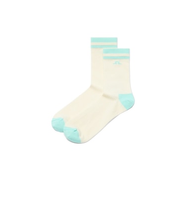 ジェイリンドバーグ（J.LINDEBERG）ゴルフ レギュラー コットンソックス Finny Stripe Sock 073-45600-26SS-022