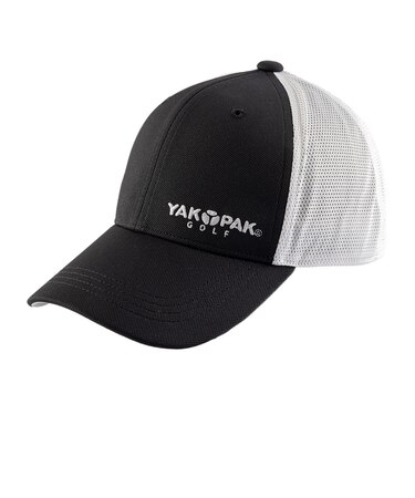 ヤックパック（YAK PAK）ゴルフ 吸水速乾 遮熱 メッシュキャップ YPMC-002 BLK