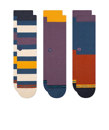 スタンス（STANCE）DEXTER 3 PACK CREW ソックス 3足組 A556D24DEX#DRY