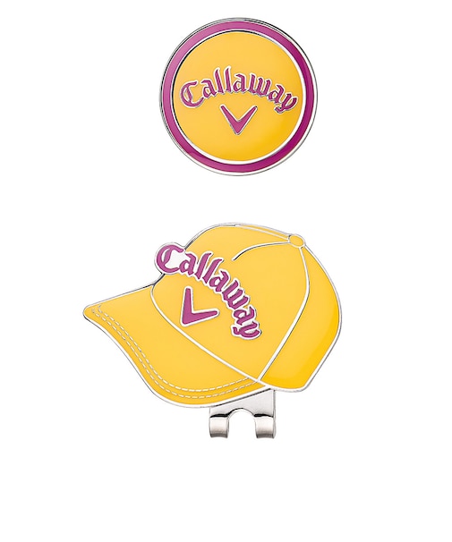 キャロウェイ（CALLAWAY）ゴルフマーカー 5925196MotifMarker25YEL