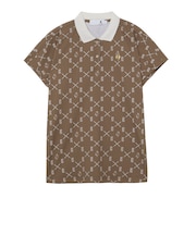 ルコックスポルティフ(lecoqsportif)ゴルフウェア SUNSCREEN NIR Aラインシルエット 半袖ポロシャツ LG6SHS08L BW00